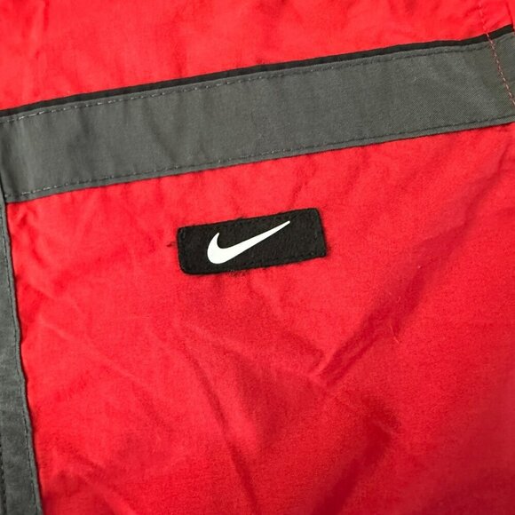 Nike Vintage Toddler Windbreaker Jacket 4T Red & Black - Picture 4 of 9
